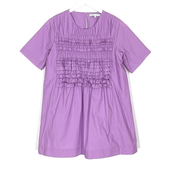 English Factory Lavender Ruffle Dress - Picture 2 of 9